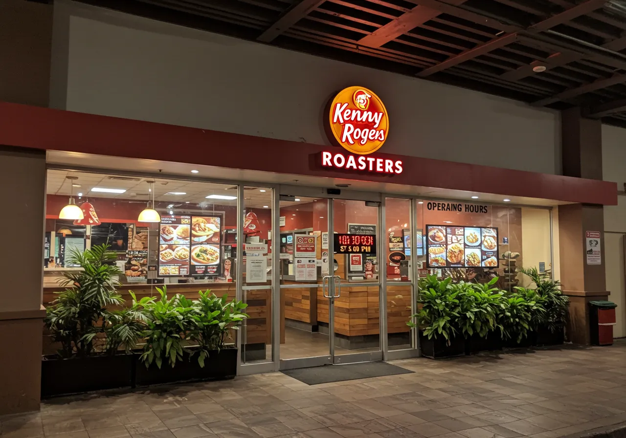 Kenny Rogers Roasters Operating Hours in Philippines