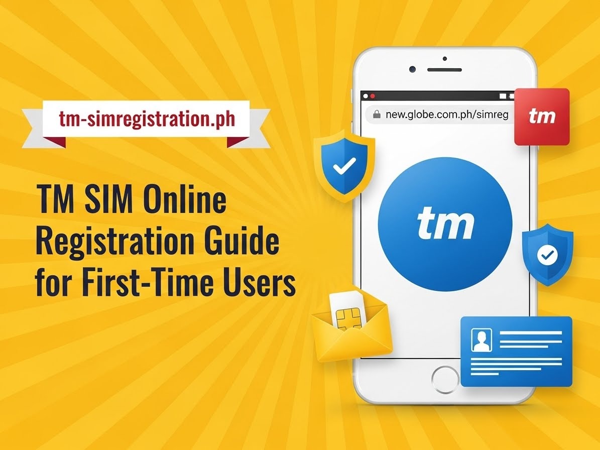 TM SIM Online Registration Guide for First-Time Users